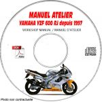 YZF 600 RJ 1997 Manuel Atelier CDROM YAMAHA Anglais