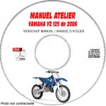 YZ 125 2006 Manuel Atelier CDROM YAMAHA FR