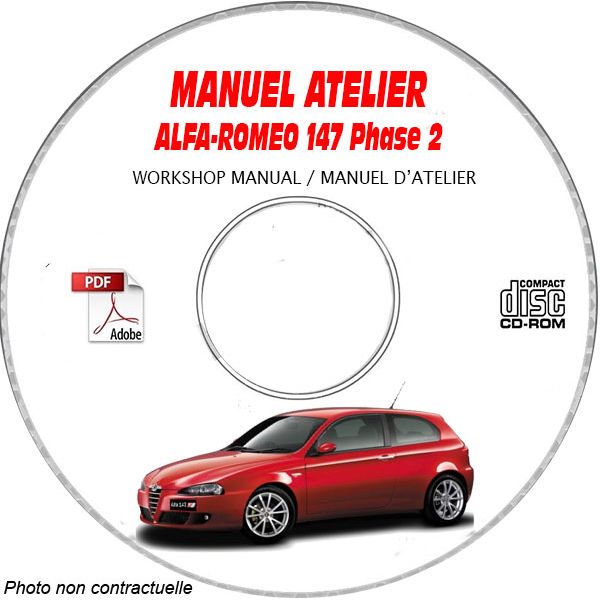 147 03- Manuel Atelier CDROM ALFA Revue technique