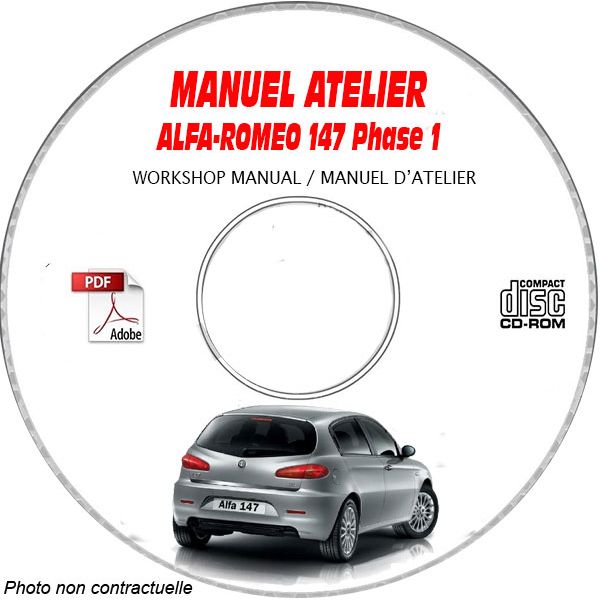 147 phase 1 Manuel Atelier CDROM ALFA FR