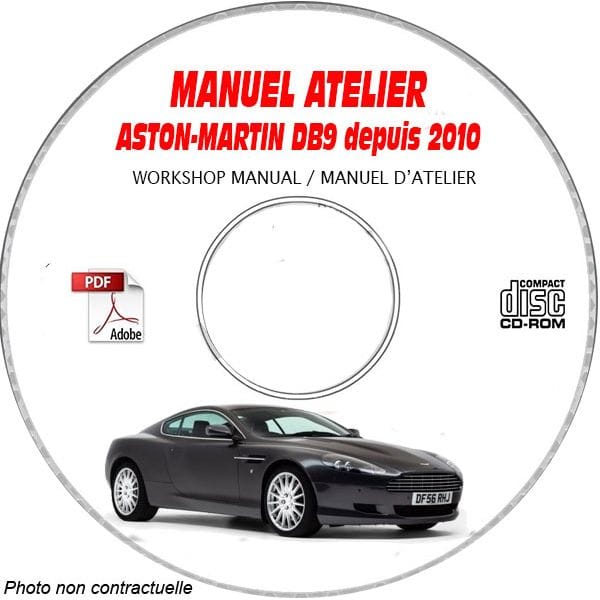 DB9 10 - Manuel Atelier CDROM ASTON Anglais