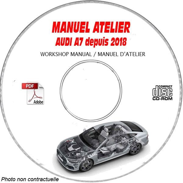 A7 18 - Manuel Atelier CDROM AUDI Anglais