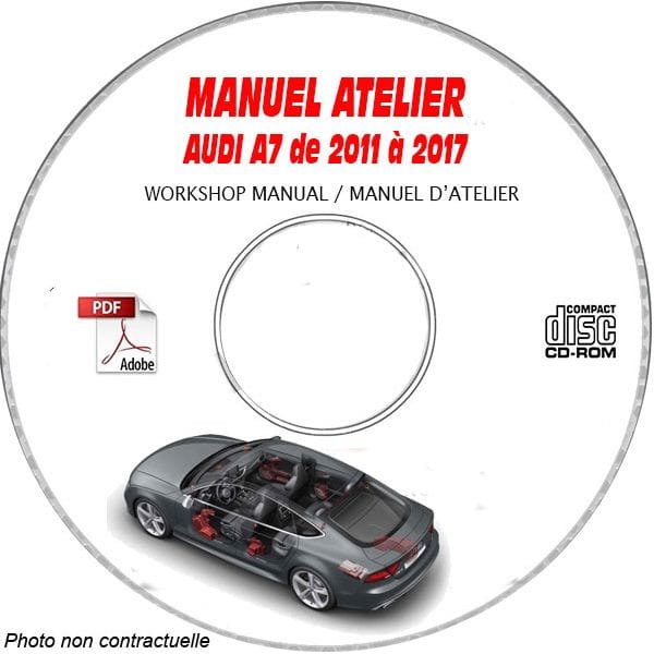 A7 11-17 - Manuel Atelier CDROM AUDI Anglais