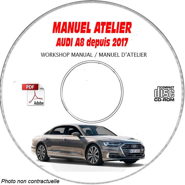 A8 17 - Manuel Atelier CDROM AUDI Anglais