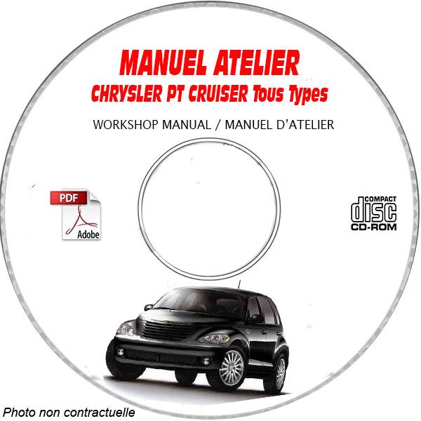 CHRYSLER PT CRUISER  Manuel d'Atelier sur CD-ROM anglais