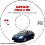 SEBRING 2007  Manuel Atelier CDROM CHRYSLER Anglais