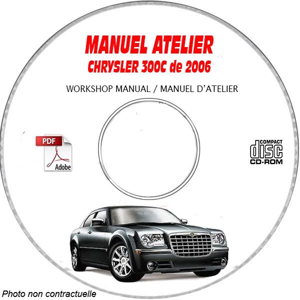 300C 2006  Manuel Atelier CDROM CHRYSLER Anglais