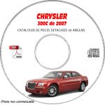 CHRYSLER 300C Touring, Limited, SRT8 de 2007  Type : LX   Catalogue des Pièces Détachées sur CD-ROM anglais