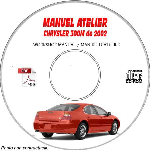 300M 02 - Manuel Atelier CDROM CHRYSLER Anglais