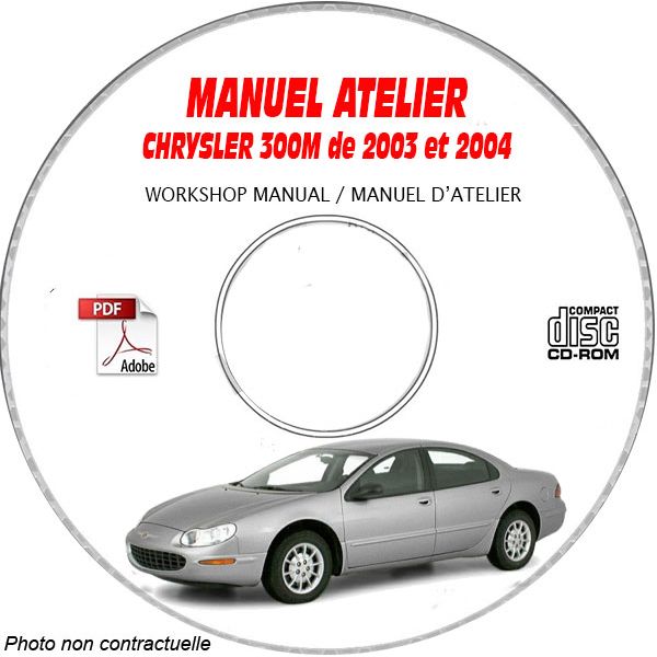 300M 03-04 - Manuel Atelier CDROM CHRYSLER Anglais