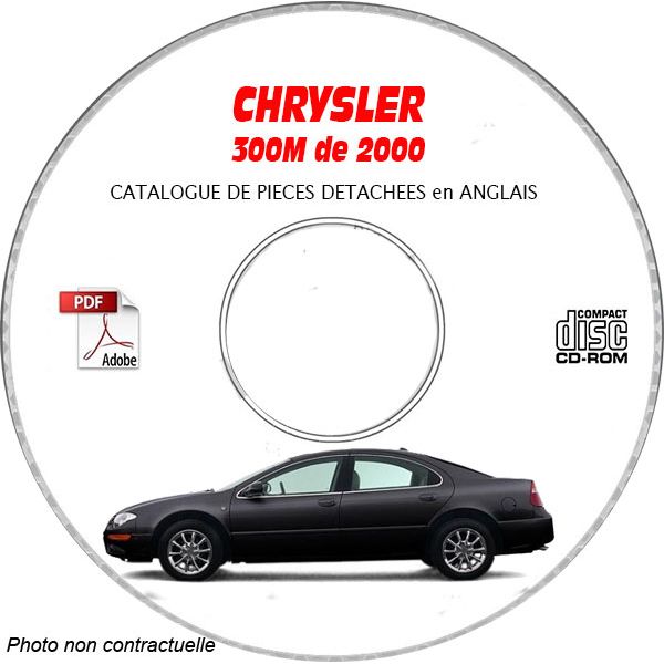 CHRYSLER 300M de  2000  CONCORDE / LHS     Type : LH     Catalogue des Pièces Détachées sur CD-ROM Anglais