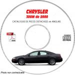 CHRYSLER 300M de  2000  CONCORDE / LHS     Type : LH     Catalogue des Pièces Détachées sur CD-ROM Anglais