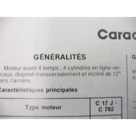 Supercinq GT Turbo Revue Technique Renault