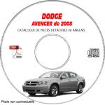 DODGE AVENGER 08 Manuel Atelier CDROM Anglais