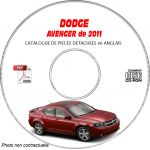 DODGE AVENGER 11 Manuel Atelier CDROM Anglais