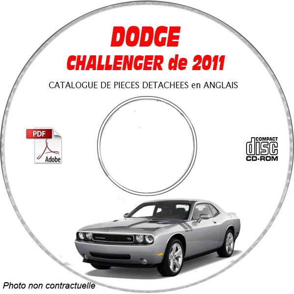 CHALLENGER 11 Catalogue Pièces CDROM DODGE Anglais