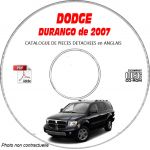 DURANGO 07 Catalogue Pièces CDROM DODGE Anglais