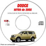 NITRO 08  Catalogue Pièces CDROM DODGE Anglais