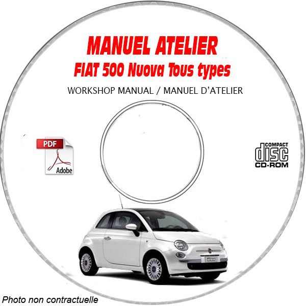 NUOVA 500 - Manuel Atelier CDROM FIAT Revue technique