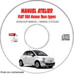NUOVA 500 - Manuel Atelier CDROM FIAT Revue technique