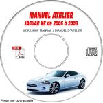 JAGUAR XK de 2006 a 2009 TYPE X150  Manuel Atelier  sur CD-ROM anglais