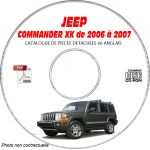 JEEP COMMANDER XK de 2006 à 2007  Type : XK      LIMITED     Catalogue des Pièces Détachées sur CD-ROM anglais