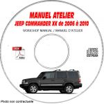 JEEP COMMANDER XK de 2006 à 2010  Type :  LIMITED   Manuel d'Atelier sur CD-ROM Anglais
