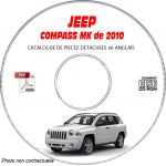 JEEP COMPASS MK de 2010  Type :  MK49 LIMITED    Catalogue des Pièces Détachées sur CD-ROM Anglais