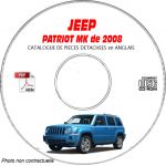 JEEP PATRIOT MK de 2008  Type :  MK74    LIMITED     Catalogue des Pièces Détachées sur CD-ROM anglais