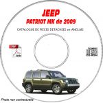 JEEP PATRIOT MK de 2009  Type :  MK74    LIMITED     Catalogue des Pièces Détachées sur CD-ROM anglais