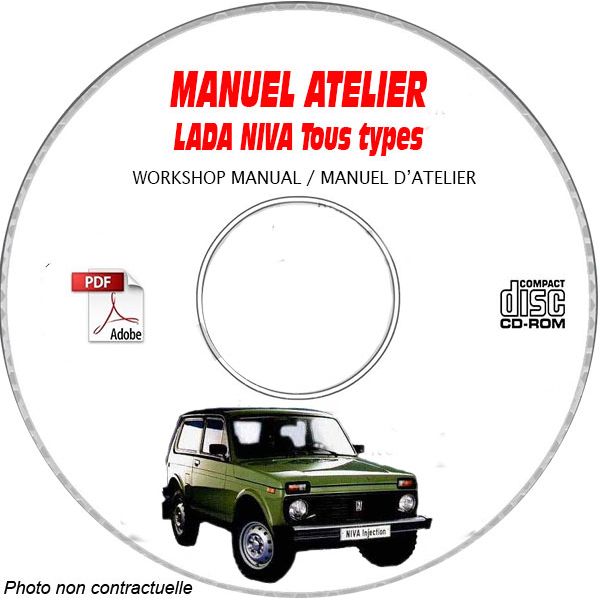 LADA NIVA  Manuel d'Atelier sur CD-ROM  FR