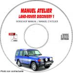 LAND-ROVER DISCOVERY Série 1  Manuel d'Atelier sur CD-ROM FR