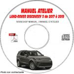 LAND-ROVER DISCOVERY 5 de 2017 à 2019  Type : L462   Manuel Atelier  sur CD-ROM Italien