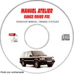 RANGE ROVER P38  Manuel d'Atelier sur CD-ROM Anglais