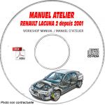 LAGUNA 2 01-  Manuel Atelier CDROM RENAULT FR