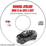 BMW I3 de 2013 à 2017  Type: Phase 1  Manuel d'atelier sur CD-ROM anglais