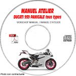 DUCATI 959 PANIGALE Tous types  Type: ZDM HB00FA....  Manuel d'Atelier sur CD-ROM anglais