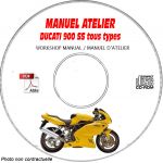 DUCATI 900 SUPER SPORT Tous types  900 SS    Type: ZDM U100AA....  Manuel d'Atelier sur CD-ROM FR