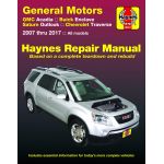 ACADIA ENCLAVE OUTLOOK TRAVERSE 07-17  Revue Technique Haynes GM Anglais