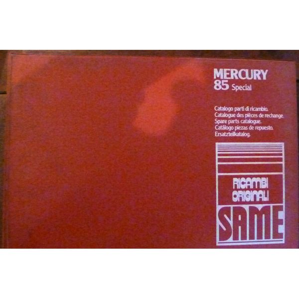MERCURY 85 - Catalogue pieces Same