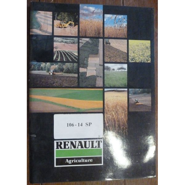 106-14 SP - Manuel utilisateur RENAULT