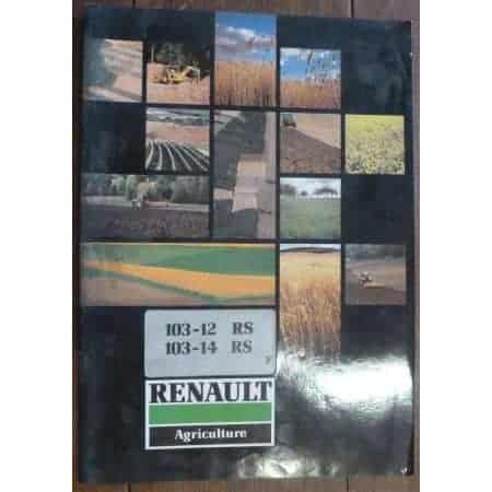 103-12 - 103-14 RS - Manuel utilisateur RENAULT