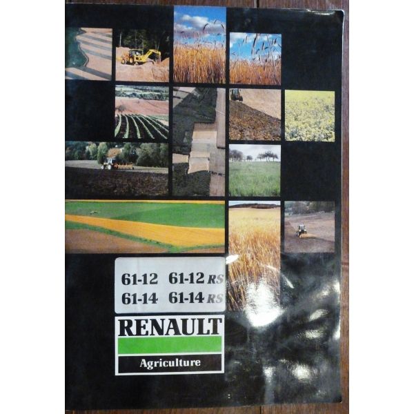 61-12 - 61-14 RS - Manuel utilisateur RENAULT