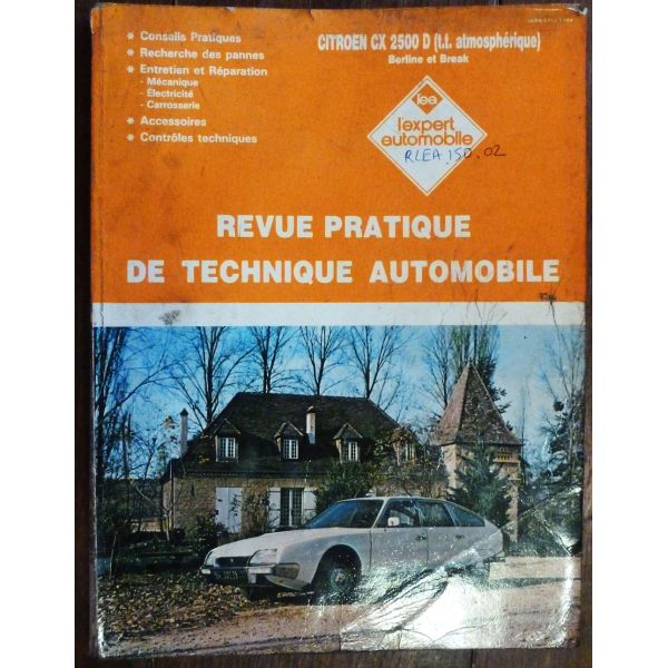 CX 2500 Atmo - Revue Technique CITROEN