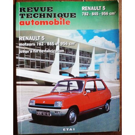 RENAULT R5  Moteurs 782cc - 845cc - 956cc  RRTA0318.7