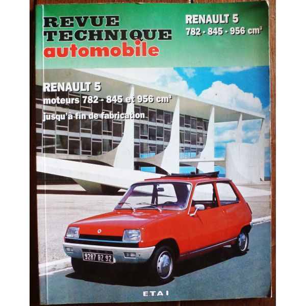 RENAULT R5  Moteurs 782cc - 845cc - 956cc  RRTA0318.7