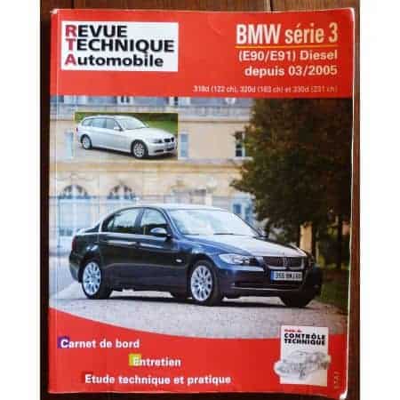 BMW Série 3 Diesel depuis 03/2005  E90 E91  318d 122cv - 320d 163cv - 330d 231cv  RRTAB0712.6