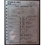 Taunus 17M - P3C - Fiche Technique Ford