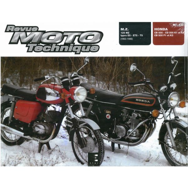 CB500 FOUR 125ES,ETS,TS Revue Technique moto Honda Mz