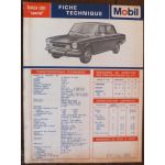 1301 SP Fiche Technique SIMCA